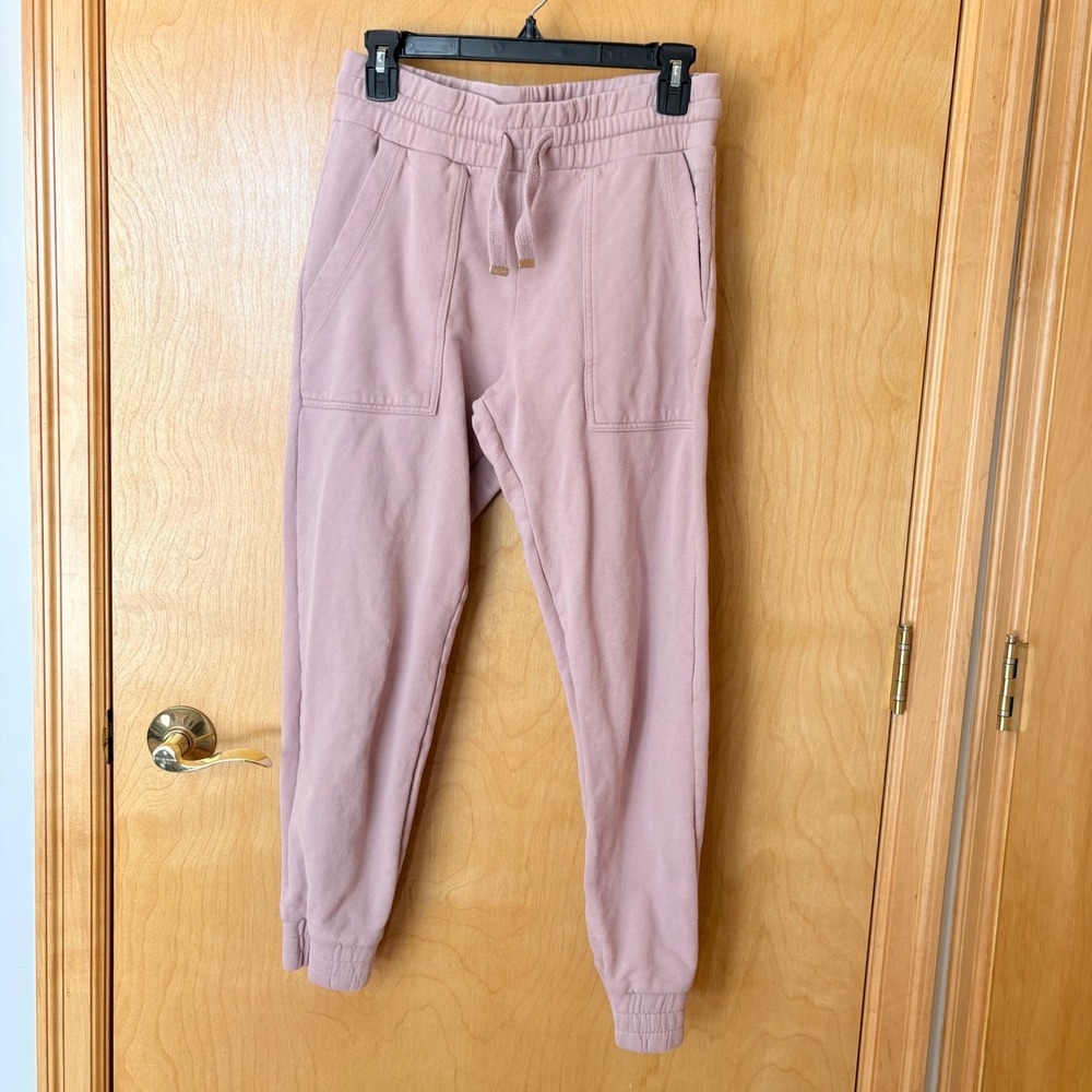 AllSaints Lucia Jogger Women Size Small Pink Mauve Cotton‎ Sweatpants WP059U